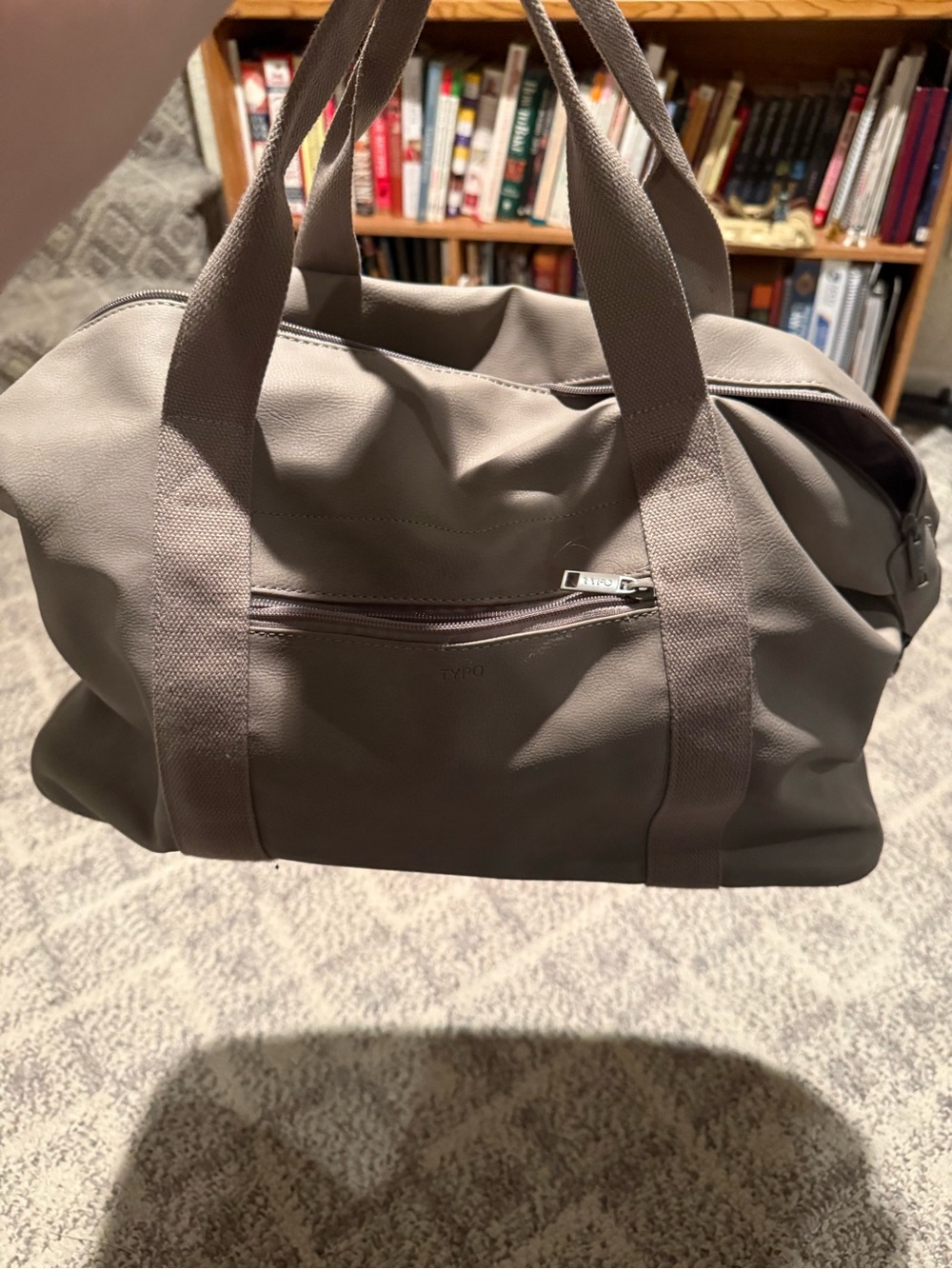 Cotton On Taupe Duffel Bag